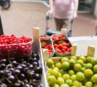 verkoop van groente en fruit aan huis